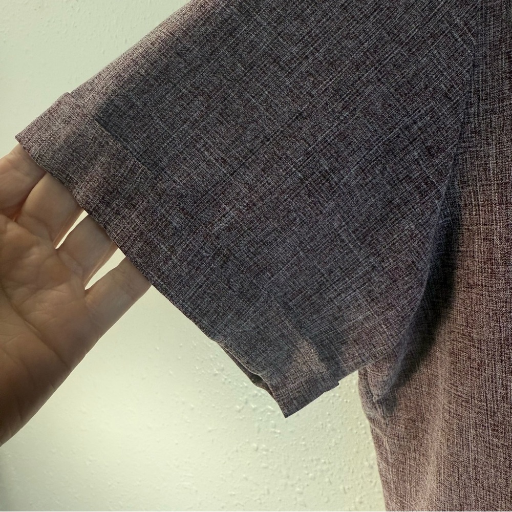 Men's Short Sleeve Button Down Shirt -‎ Brown - Picture 3 of 4